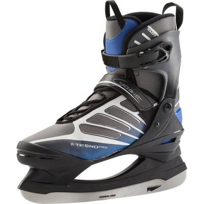 TECNOPRO Herren Eishockeyschuhe Cyclone M, Größe 44 in Schwarz/Blau/Weiß