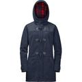 JACK WOLFSKIN Damen Mantel Edmonton Coat, Größe M in Grau