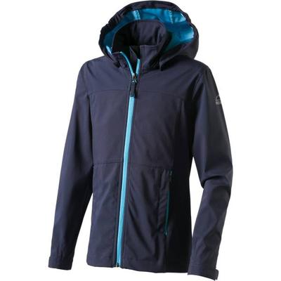 McKINLEY Kinder Kapuzen Softshelljacke Everest, Größe 152 in Grau