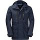 JACK WOLFSKIN Herren Wetterschutzjacke Bridgeport Jacket, Größe S in Blau