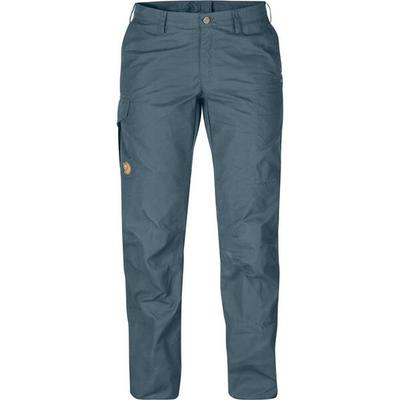 FJÄLLRÄVEN Damen Wanderhose / Trekkinghose Karla Pro Trousers, Größe 38 in Blau