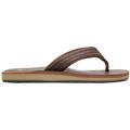 QUIKSILVER Herren Zehensandalen Carver Nubuk, Größe 42 in Braun