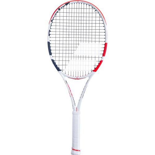 BABOLAT Tennisschläger Pure Strike Team – unbesaitet – 16×19, Größe 3 in weiss rot schwarz