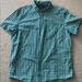 American Eagle Outfitters Shirts | American Eagle Short Sleeve Button Down | Color: Blue/Green | Size: Xl