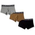 Diesel Men's UMBX-shawnthreepack Boxer-Shorts Trunks, Black/Olive/Grey, XL