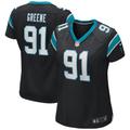 Women's Nike Kevin Greene Black Carolina Panthers Game Retired Player Jersey