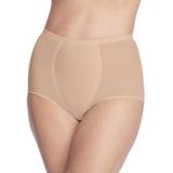 Plus Size Women's Brief 2-Pack Power Mesh Tummy Control by Secret Solutions in Nude (Size M) Underwear