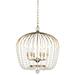 Varaluz Voliere 24 1/2"W Havana Gold 6-Light Pendant Light