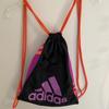 Adidas Bags | Adidas Drawstring Backpack | Color: Black/Purple | Size: Os