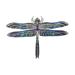 Bay Isle Home™ Dragonfly 3D Wall Décor Metal in Blue/Gray/Green | 10 H x 15 W x 1 D in | Wayfair C7F47136CE4F408DAF6468BDEF8A1FF6