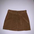 American Eagle Outfitters Skirts | American Eagle Corduroy Skirt (Worn Once) | Color: Brown | Size: 2