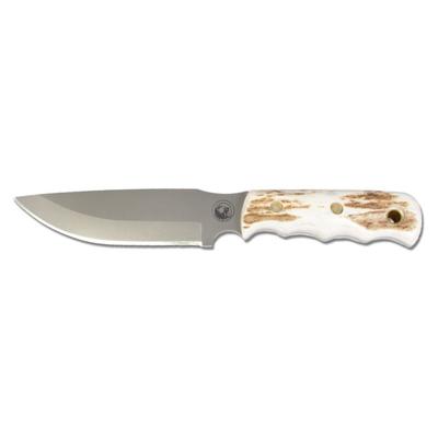 Knives of Alaska Bush Camp D2 Stag Handle Knife Natural 00037FG