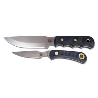 Knives of Alaska Bush Camp Cub Combo Suregrip Handle Knives Black 00035FG