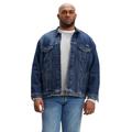 Men's Big & Tall Denim Trucker Jacket by Levi's® in Colusa Stretch (Size XL)