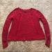 American Eagle Outfitters Sweaters | American Eagle Outfitters Red Sweater | Color: Red | Size: S