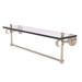 Everly Quinn Jarrell Glass Wall Shelf Glass in Black | 5.12 H x 22 W x 6.4 D in | Wayfair 2A1346D2B08D496FA80F7F6E2A56F705