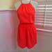 American Eagle Outfitters Dresses | American Eagle Neon Pink High-Neck Sundress - Xs | Color: Orange/Pink | Size: Xs