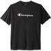 Men's Big & Tall Champion® script tee by Champion in Black (Size 5XL)