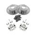 2004-2007 Nissan Maxima Rear Brake Pad Rotor and Caliper Set - DIY Solutions