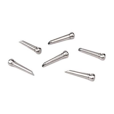 D'Addario Titanium Bridge Pins (Set of 6) PWPS13