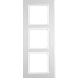 Berker Rahmen 3f.alu/pws 10133904 Image