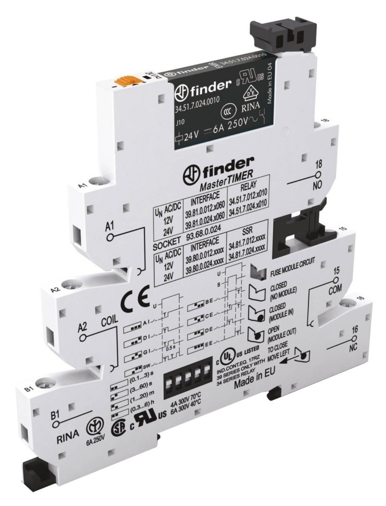 Finder EMR-Koppelrelais 39.81.0.024.0060 398100240060 Image