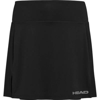 HEAD Damen Skort CLUB Basic Skort Long W, Größe M in Schwarz