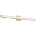 Maxim Spec 36" Wide Gold LED Bath Light