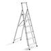 Ultralight Slimline 6-Step Aluminum Ladder - Aluminim - Frontgate