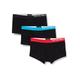 Emporio Armani Underwear Men's Multipack-B-Side Logo 3-Pack Trunk, Black (Nero/Nero/Nero 50620), Small