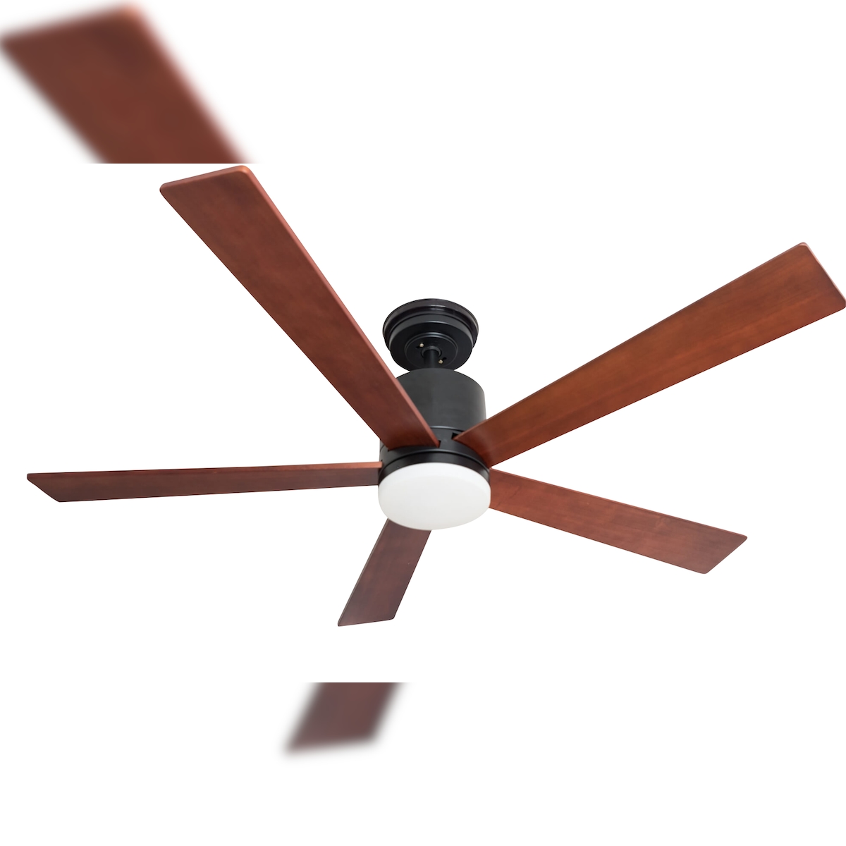 Pepeo Energiespar Deckenventilator Tibu Schwarz 132 mit LED 132 Image