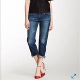 Anthropologie Jeans | Adriano Goldschmied Tomboy Crop | Color: Gold | Size: 28