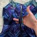 American Eagle Outfitters Dresses | American Eagle Dress With Cut Out Back | Color: Blue/Purple | Size: 4