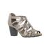 Women's Amaze Sandal by Easy Street® in Pewter Metallic (Size 9 M)
