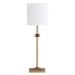 Mia Table Lamp - Classic Tapered Linen White - Ballard Designs White Linen Tapered - Ballard Designs