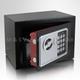 Mini Tresor Zahlenschloss elektronisch Minisafe Wandtresor Wandsafe schwarz Safe Maße(B/H/T): 230mm