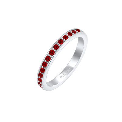 Elli Glamourös Funkelnd 925 Silber, mit Kristallen von Swarovski® 56 Damen Image