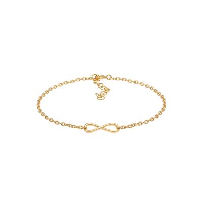 Elli - Infinity Unendlichkeit Symbol Zart 925 Silber Armbänder & Armreife 1 ct Damen