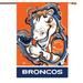 Denver Broncos 29'' x 43'' Double-Sided Justin Patten House Flag