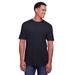 Gildan G670 Men's Softstyle CVC T-Shirt in Navy Blue Mist size Small | Cotton/Polyester Blend 67000, G67000