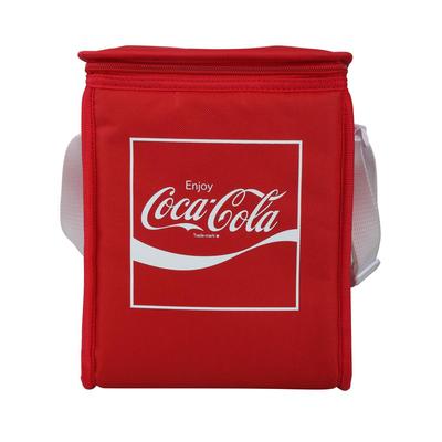 OLYMPIA TOOLS 4 Qt. Soft Sided Cooler Lunch Box, Red