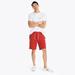 Nautica Men's 9" J-Class Fleece Short Nautica Red, M