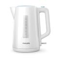 Philips Wasserkocher, 1.7 L Fassungsvermögen, Mit Kontrollanzeige, Pirouettenbasis, Weiß (HD9318/00)