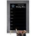 Dallas Cowboys 11" x 19" Personalized Team Weekly Chalkboard with Frame
