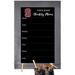 Stanford Cardinal 11" x 19" Personalized Team Weekly Chalkboard with Frame