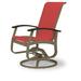 Red Barrel Studio® Hinch Swivel Patio Dining Chair Sling | 39 H x 27.5 W x 28.5 D in | Wayfair C13D5A8CDF9A491D965C746896A1E336