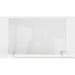 Ghent Clear 1 Panel Desk Privacy Panel | 18 H x 42 W x 1.5 D in | Wayfair PEC1842-A