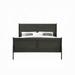 Canora Grey Henton Low Profile Sleigh Standard Bed Wood in Gray/White | 47 H x 80 W x 90 D in | Wayfair C44EDAB18D7D4F9DB5CA0D4392C8342B