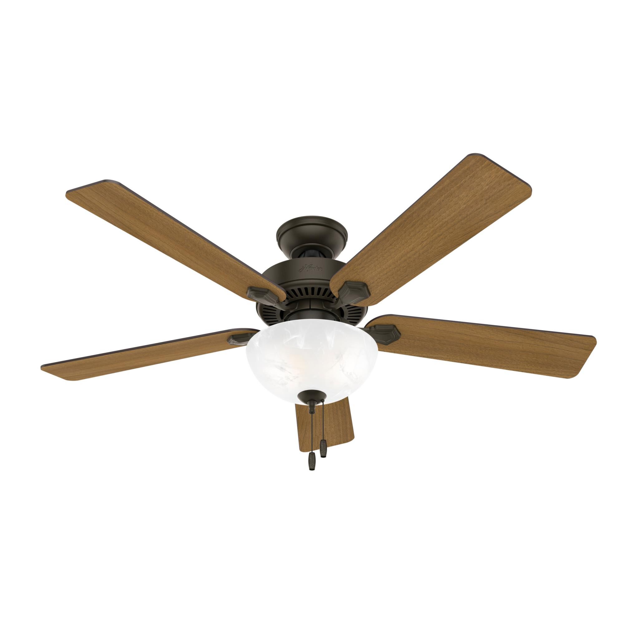 Hunter Fan Swanson 52 Inch Ceiling Fan with Light Kit - 50901