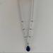 Anthropologie Jewelry | Anthropologie Necklace | Color: Blue/White | Size: Os